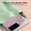 Tastiera e Mouse Wireless Compatti Ricaricabili con Design Ergonomico, Compatibile con Windows Android iOS 3