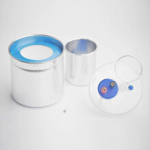 Calorimètre avec bobine chauffante remplaçable et récipients en aluminium pour laboratoires de physique et d'électricité
