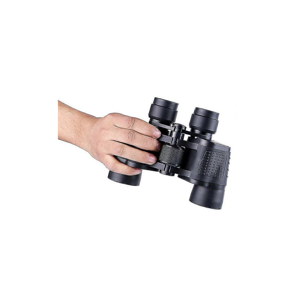 Hd Binoculars With Fully Multi-Coated Lenses, Large Focus Knob Wide Angle View, 80X80 For Wildlife And Landscape Observation Light 6901508521049
