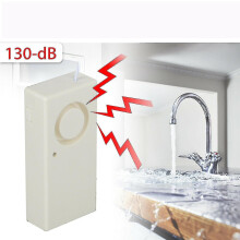 Waterschadebeveiligingsalarm, 130 dB hoge decibel lekdetector voor huisbeveiliging met betrouwbaar solid-state circuit
