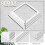 Capa de Base para Colunas Exteriores à Prova d'Água, 4 Unidades, Compatível com Postes de 4 Polegadas, Design de Encaixe 5