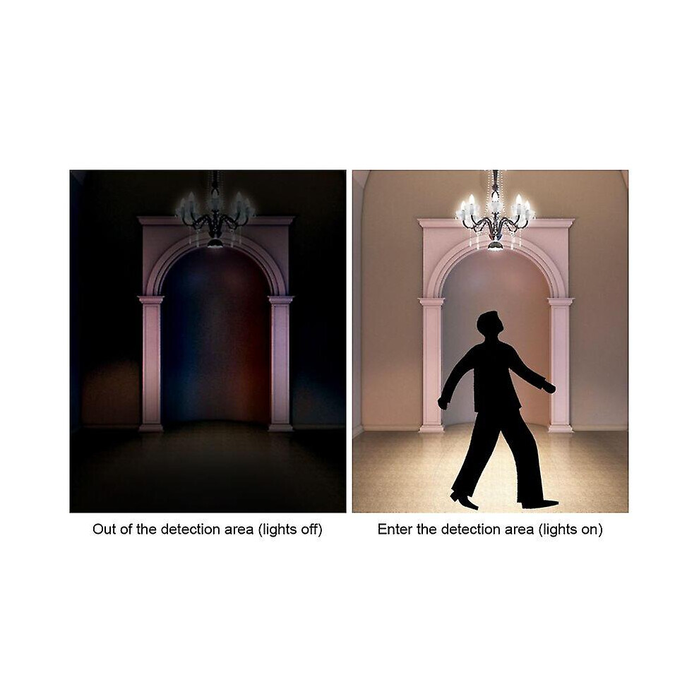 2-Pack Human Sensor With Adjustable Sensitivity Time Delay For Corridor Staircase Lighting, Automatic Switch 6901508586314