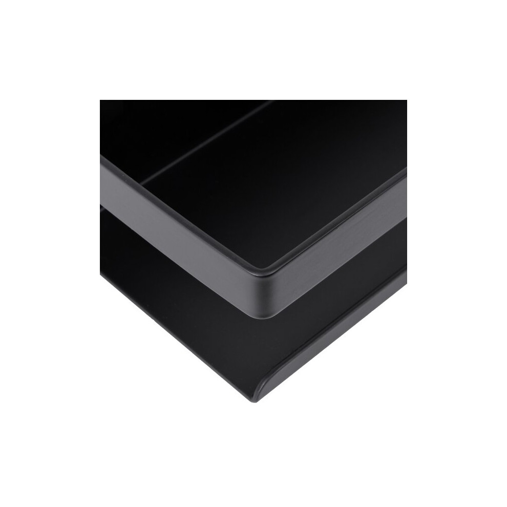 Tiered Bathroom Shelf For Corner, Black 30Cm Space Saving Organiser For Bathroom Essentials 6901508547100