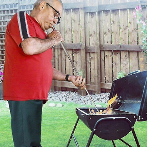Telescopic Fire Blower with 6-Section Design, Fireproof Durable, Oxygenising Camping Tool for Efficient Fire Starting 1