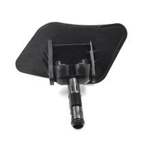 Copertura ugello lavafari compatibile con Kia Borrego 2008-2016, coppia di ricambio in ABS non verniciato