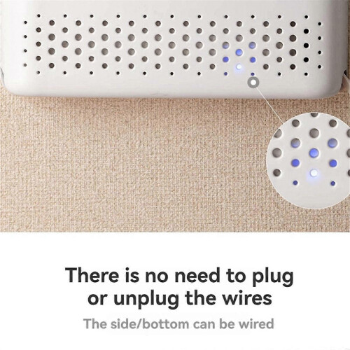 Τοίχιος Θήκη Διανομέα WiFi με Σχέδιο Απαγωγής Θερμότητας για Τακτοποιημένο Γραφείο 1