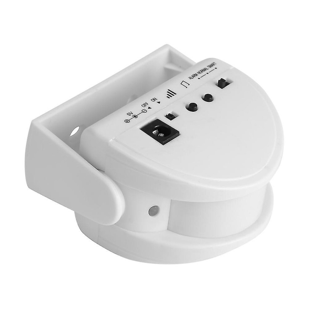 Motion Sensor Doorbell With Human Voice Music Alerts, Adjustable Volume (4 Levels) For Apartments Offices 6901508586932