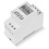 Rail Mounted Time Switch with Digital Clock, 16 Programmes 8 Daily ON/OFF Groups for 220V AC Control Panels, White 5