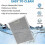 Range Hood Filter Precise 320x260mm Size, Compatible with Most Common Models, 5-Layer Aluminium Mesh Replacement Set 3