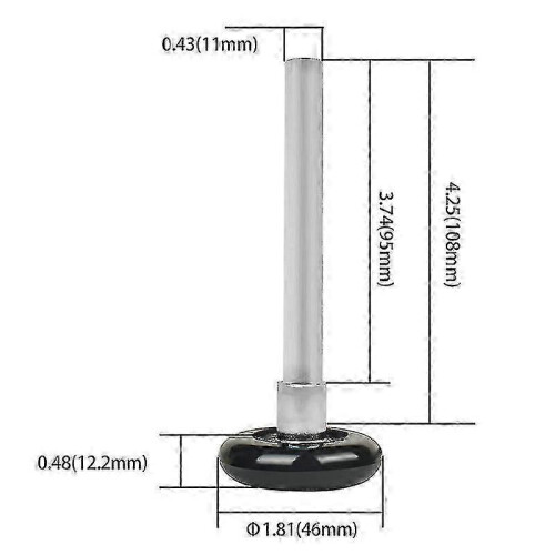 Quiet Durable Garage Door Rollers, 2 Inch Nylon Rollers with Sealed Bearings for Smooth Operation, 12 Pack 2