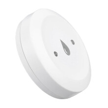 Waterlekdetector, op batterijen, met hoge gevoeligheid voor kelders en onder de gootsteen, app-meldingen.