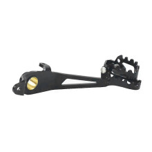 Leva del freno posteriore compatibile con BMW R1200GS R1250GS, pedale di ricambio in metallo nero per moto.