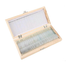 Set van 50 biologische microscoopglaasjes, voorgereinigd en gekleurd, voor schoollaboratorium en thuisstudie.