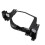 Headlight Mounting Bracket Compatible with BMW 525i 530i 528i, ABS Plastic Black Pair for E60 E61 Models 2004-2010 4
