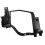 Headlight Mounting Bracket Compatible with BMW 525i 530i 528i, ABS Plastic Black Pair for E60 E61 Models 2004-2010 5