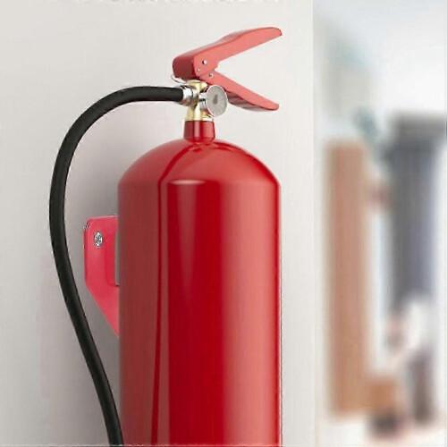 Wall Mount Fire Extinguisher Holder, 8-Pack Iron Fixed Brackets, Secure Storage Hook for Home and Workshop 2
