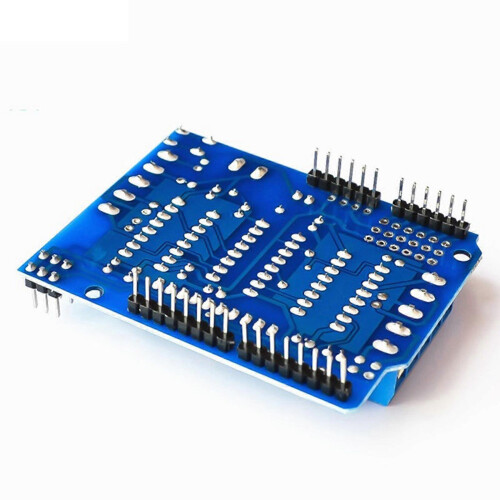 Shield de Controle de Motor com Driver L293D, Compatível com Arduino UNO Mega2560, para Projetos de Robôs 2