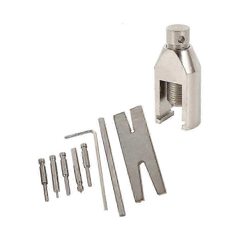 Nut Assortment In Nickel-Plated Carbon Steel, Corrosion-Resistant With Knurled Design, 6 Metric Sizes From M3 To M10 6901508438033