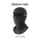 (Black) Unisex Skimaske: Atmungsaktiv & Elastisch 2