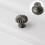 (Gun Black, 2pcs) Decorative Cabinet Knobs for Kitchen & Living Room 3