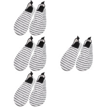 4Pairs Stylish Mesh Water Shoes for Hiking Yoga Swimming Outdoor Use