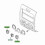 Ventilation Control Knobs Compatible with Ford Ranger PK 2009-2011, Replacement Set of 3, Silver, Plastic, Easy Installation 3