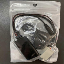 Receptor de módulo Bluetooth compatible con Mercedes-Benz W203 W209 W221 R230 para conexión AUX estéreo.