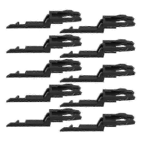 Fire Safety Key Switch with Reset Function Test Hole, 10-Piece Set for Alarm System Maintenance, Black Plastic 1