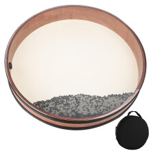 16 Inch Ocean Drum with Goatskin Head for Meditation and Sound Healing, DoubleSided, with Bag