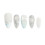 (XS) Glitter Blue False Nails - Sweet & Reusable 2