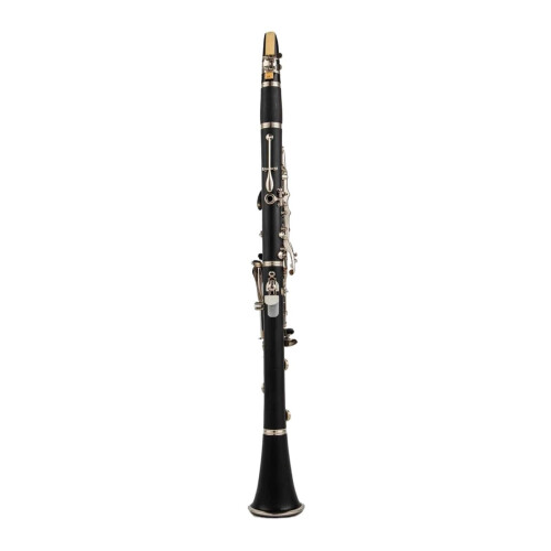 B Flat Clarinet for Beginners with Case, Clear Rich Tone, Comfortable Playability, Black