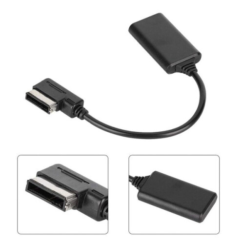 Bluetooth 5.0 AUX Adapter Compatible with AMI MMI MDIN Car Systems for Hands-Free Calling 1