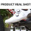 Bicycle Pedal Adapter Set in Black, PA+GF+TPU Construction with Non-Slip Studs, Includes Base Conversion Plates 3