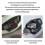 Bicycle Pedal Adapter Set in Black, PA+GF+TPU Construction with Non-Slip Studs, Includes Base Conversion Plates 4