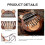 Kalimba Mini Maple Thumb Piano for Beginners with Expanded Tonal Range and Compact Design 4
