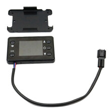 LCD-bedieningspaneel compatibel met luchtverwarming, koppeling op afstand, handmatige brandstofmodus voor voertuigen.