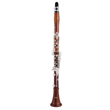 Professional Bb Clarinet Rosewood with Silver Keys Clear Balanced Sound for Student Orchestra