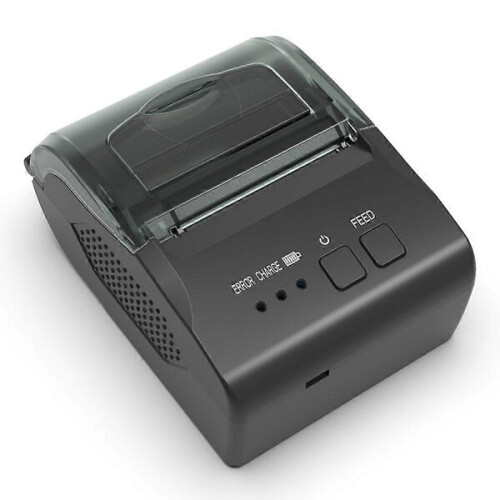 Handheld Thermal Printer USB Bluetooth Dual Connectivity 70mm/s for Receipts Barcodes Portable Use 2
