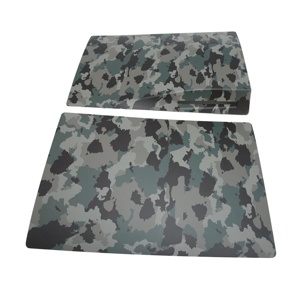 Camouflage Abs Dustproof Faceplate Cover For Ps5 Disc Edition Console 4231389681009