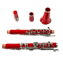 Professional Nickel Plated Clarinet ABS 20 Key G Key with Rich Clear Tone for Orchestra
