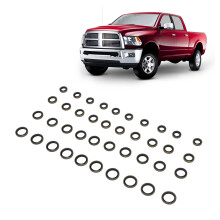 40 Pz. Rondelle di Guarnizione per Carburante per Dodge Ram, Guarnizioni per Linea del Carburante da 8 mm a 14 mm, Ricambio per Riparazione
