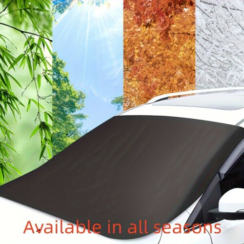 Universal Car Windscreen Cover with Heavy-Duty Material for Quick Installation 2