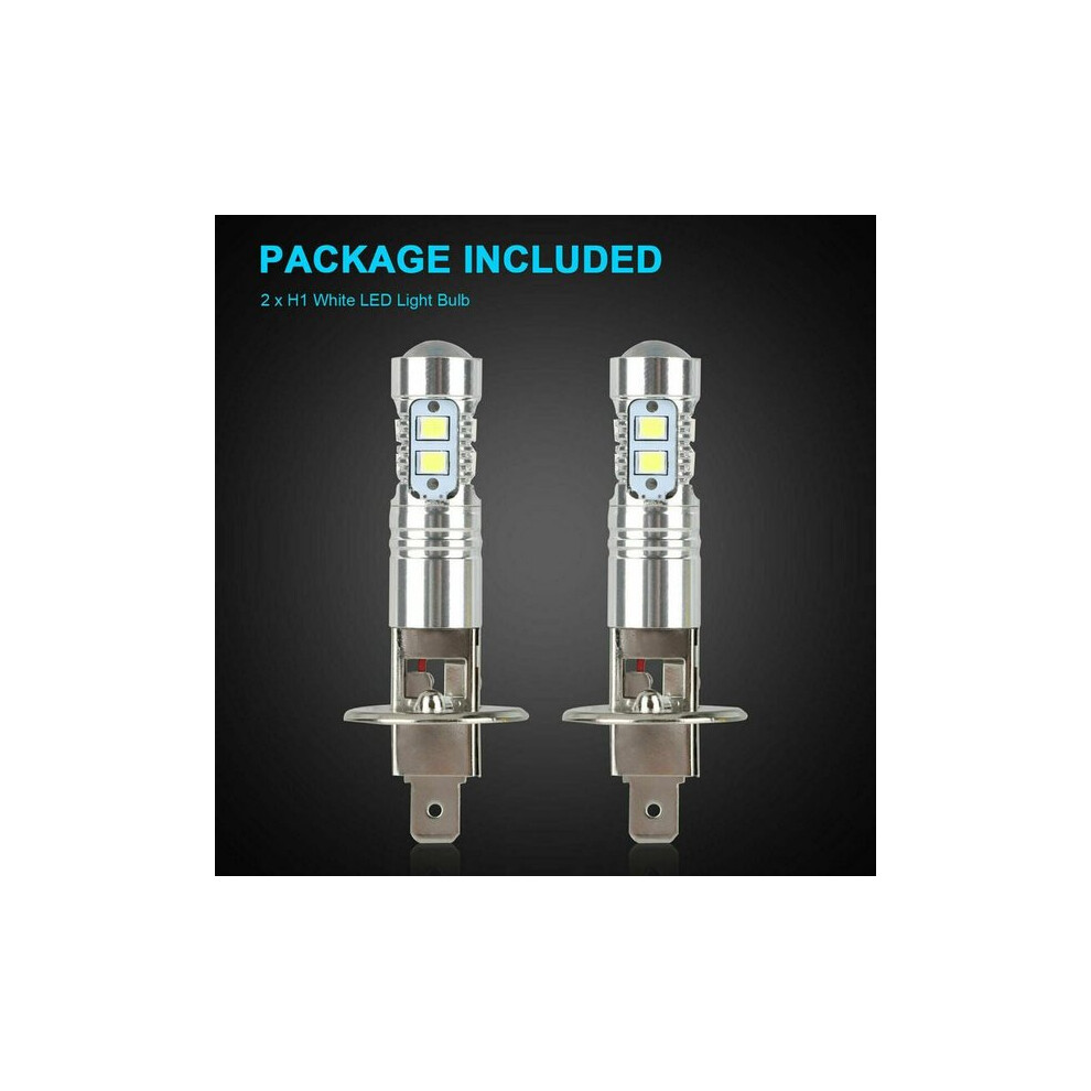 Direct Replacement Led Bulb For H1 H3, Compatible With Halogen, 100W High Brightness 6000K, Easy Installation, Long Lifespan 6901508551398