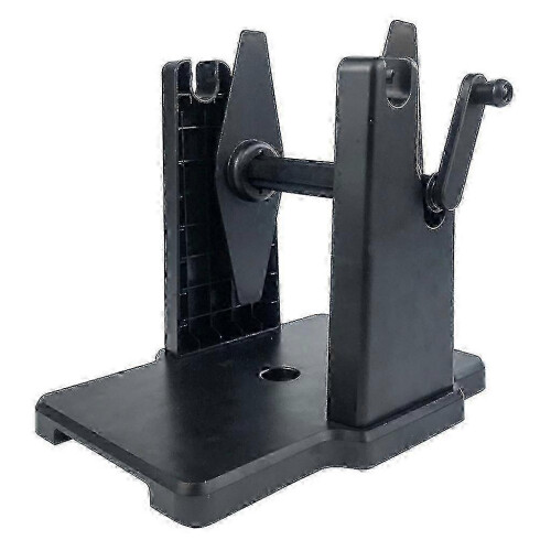 Hand Cranked Label Rewinder with Adjustable Roll Size, ABS Material Holder for Printer Compatibility in Office Retail 2