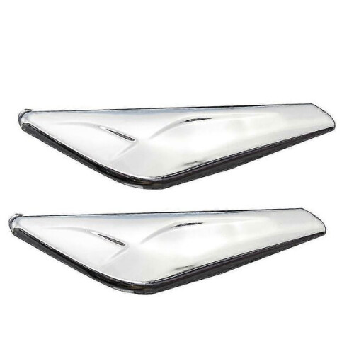 Κάλυμμα φλας συμβατό με BMW X3 X4, Μέρος 51117338569, Ασημί πλαστικό περίβλημα 1