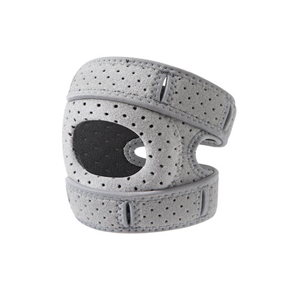 Roc-Electron Gray (, Four Forks) Knee Brace For Pain Relief - Patella Strap Support