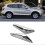 Κάλυμμα φλας συμβατό με BMW X3 X4, Μέρος 51117338569, Ασημί πλαστικό περίβλημα 4