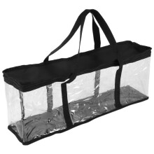 Organizador de DVD Transparente com Capacidade para 35-40 Discos, Proteção contra Arranhões e Poeira, Design em Oxford