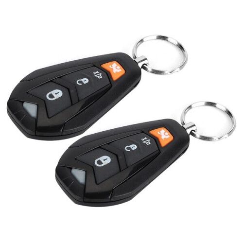 Keyless Central Locking Kit with 3 Button Remote Control, 60-80 Metre Range Compatible with 405-L401 for Remote Lock Unlock 2