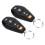 Keyless Central Locking Kit with 3 Button Remote Control, 60-80 Metre Range Compatible with 405-L401 for Remote Lock Unlock 4